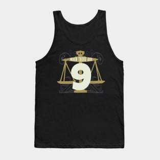 When there are 9 RBG stickers Tank Top